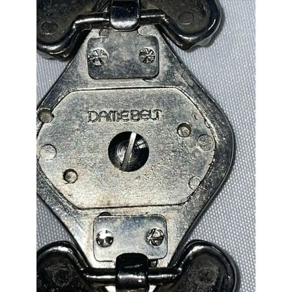 Dame‎ Belt Women's Belt Buckle Gold Silver 7x 1.5